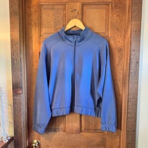 All in Motion Airy Sleek Blue Full Zip Jacket - Size XXL NWTs